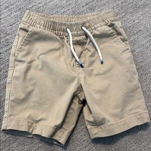 Gap kids boys Sz Small khaki drawstring shorts